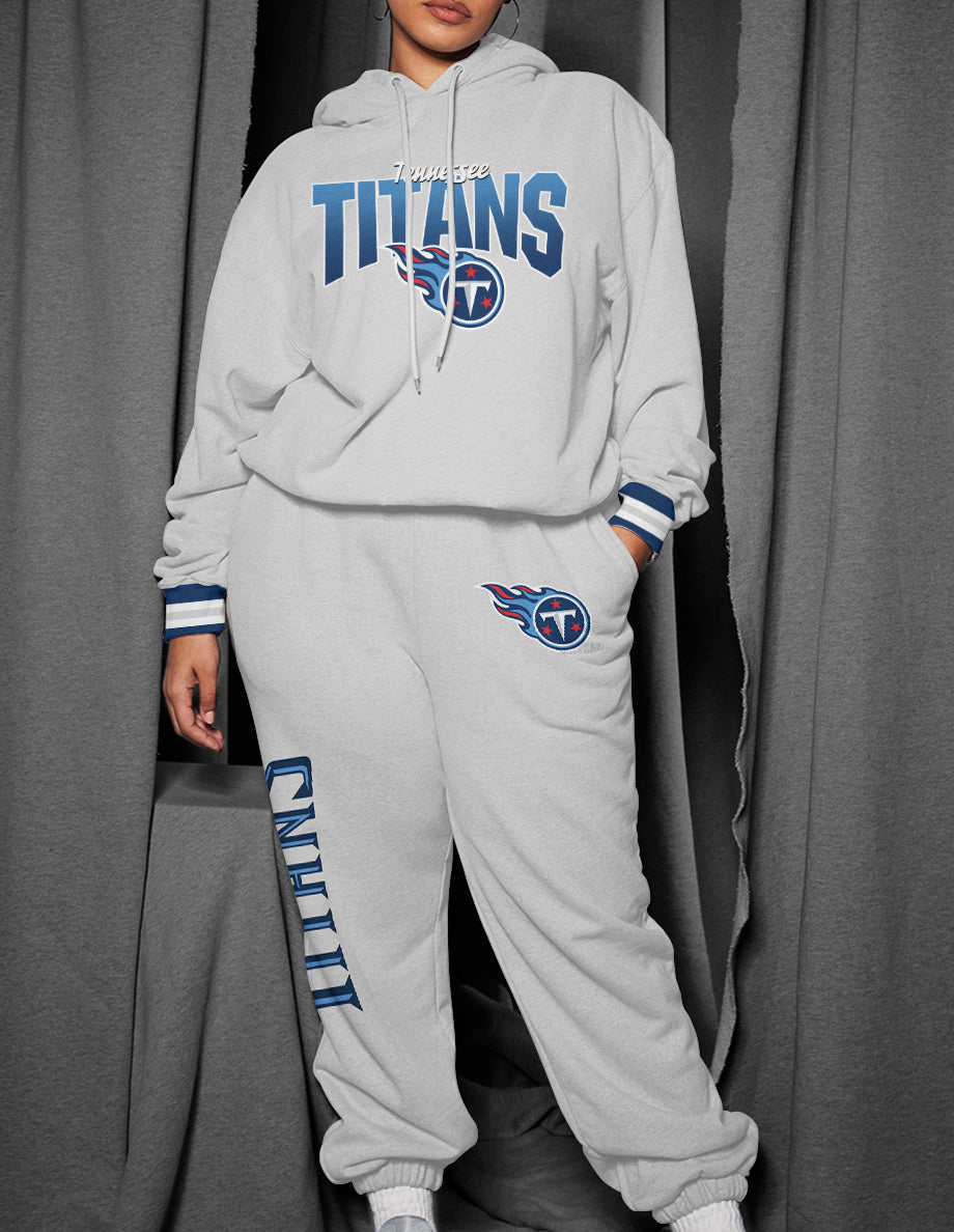 Tennessee Titans 3D Printed Pullover Hoodie And Sweatpant 2pcs Tracksuits