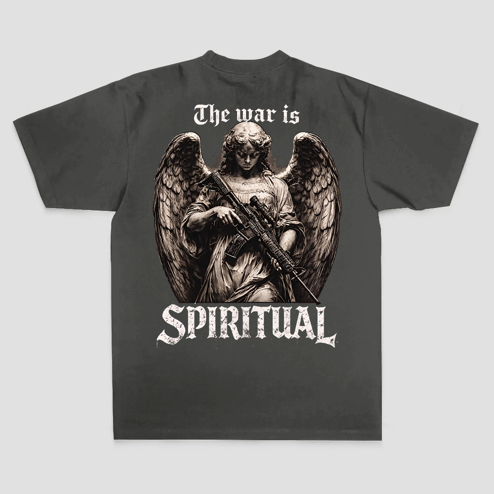 The War Is Spiritual Printed Men's T-shirt