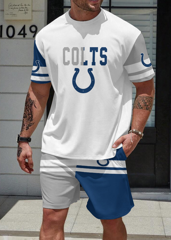 Indianapolis Colts Limited Edition Top And Shorts Two-Piece Suits