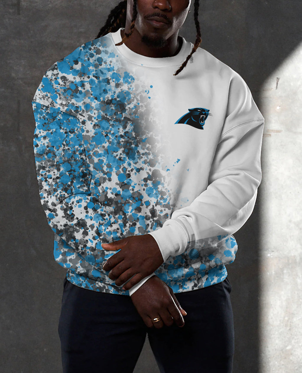 Carolina Panthers 3D Limited Edition Crew Neck sweatshirt
