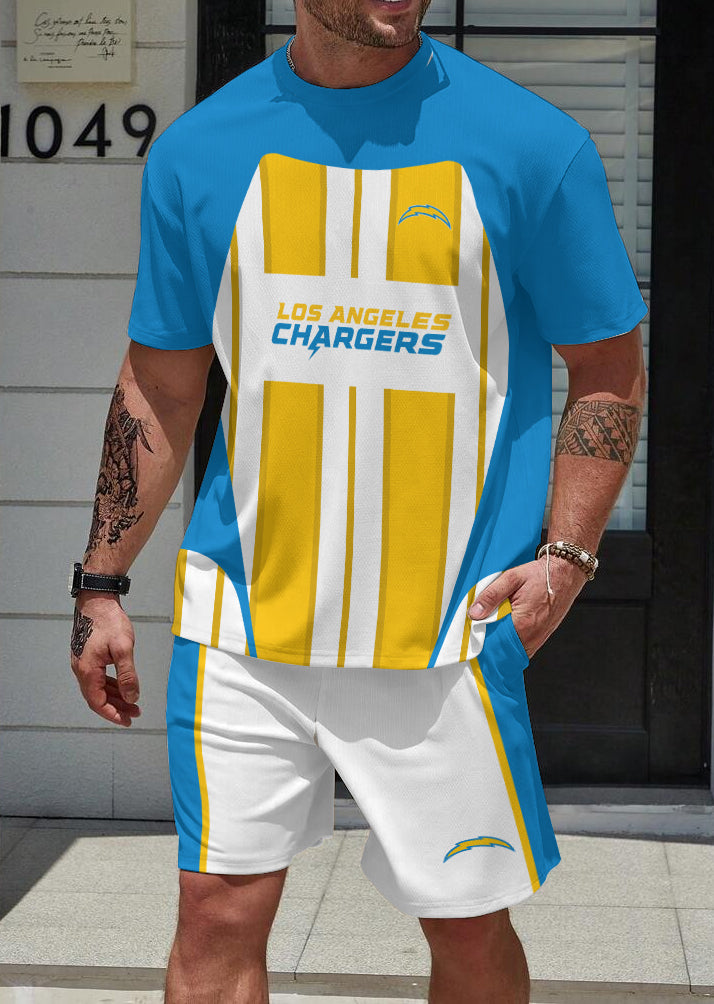Los Angeles Chargers Limited Edition Top And Shorts Two-Piece Suits
