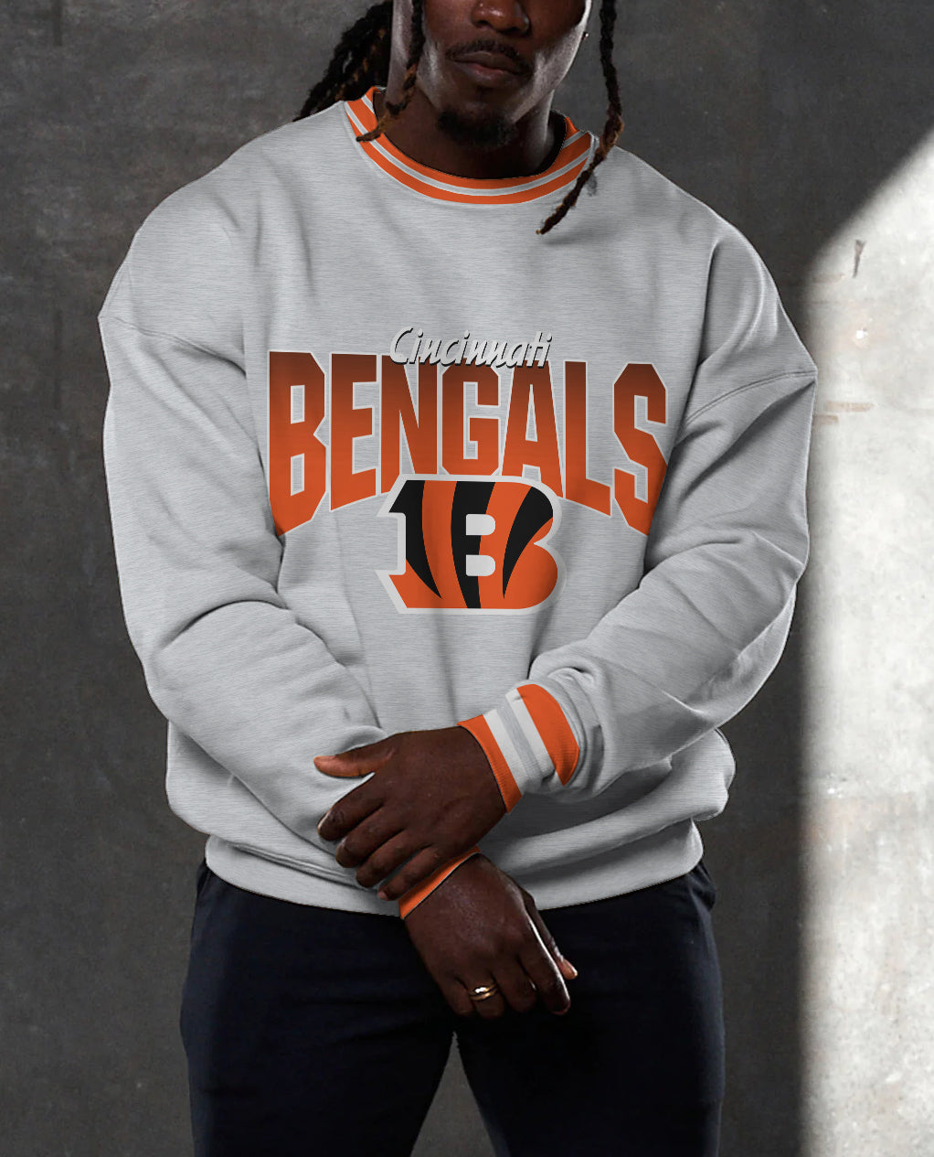 Cincinnati Bengals 3D Limited Edition Crew Neck sweatshirt