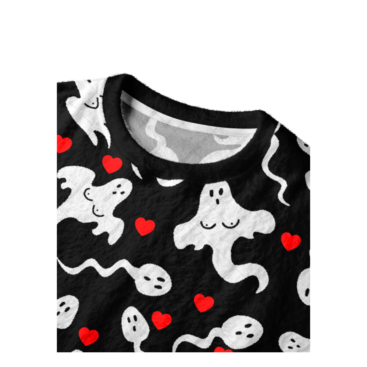 SPOOKY LOVE KNIT SWEATSHIRT — image 3
