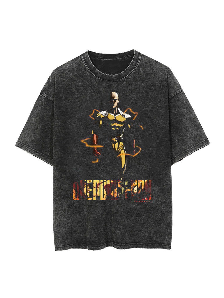 One Punch Man Vintage Tee