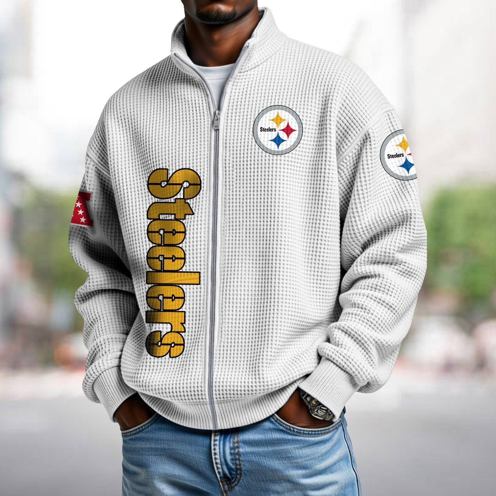 Waffle Hoodie – Steelers