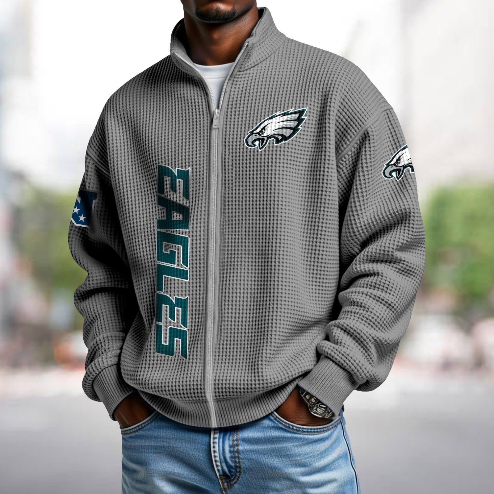 Waffle Hoodie – Eagles