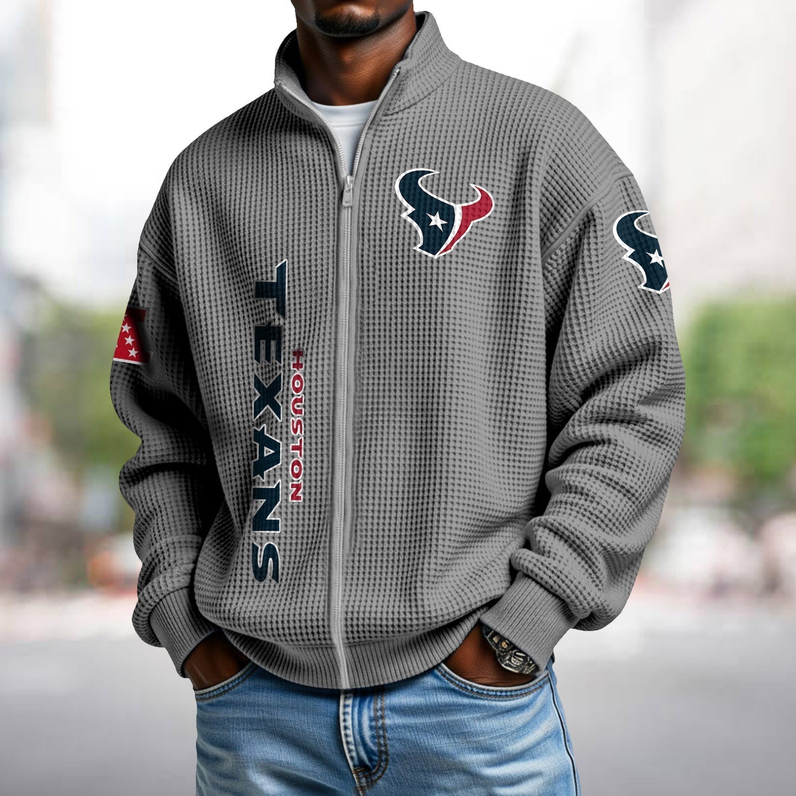 Waffle Hoodie – Texans