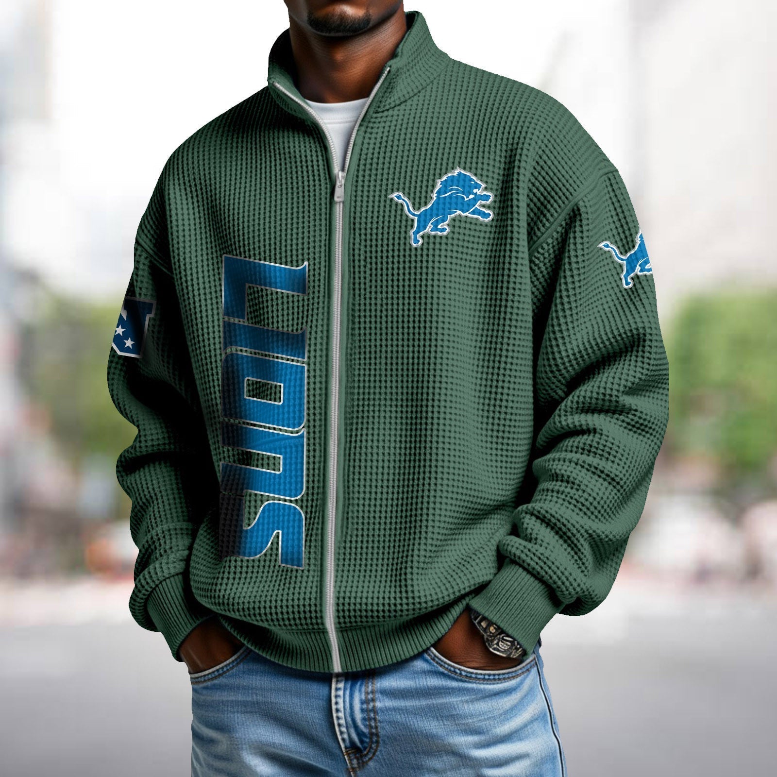 Waffle Hoodie – Lions