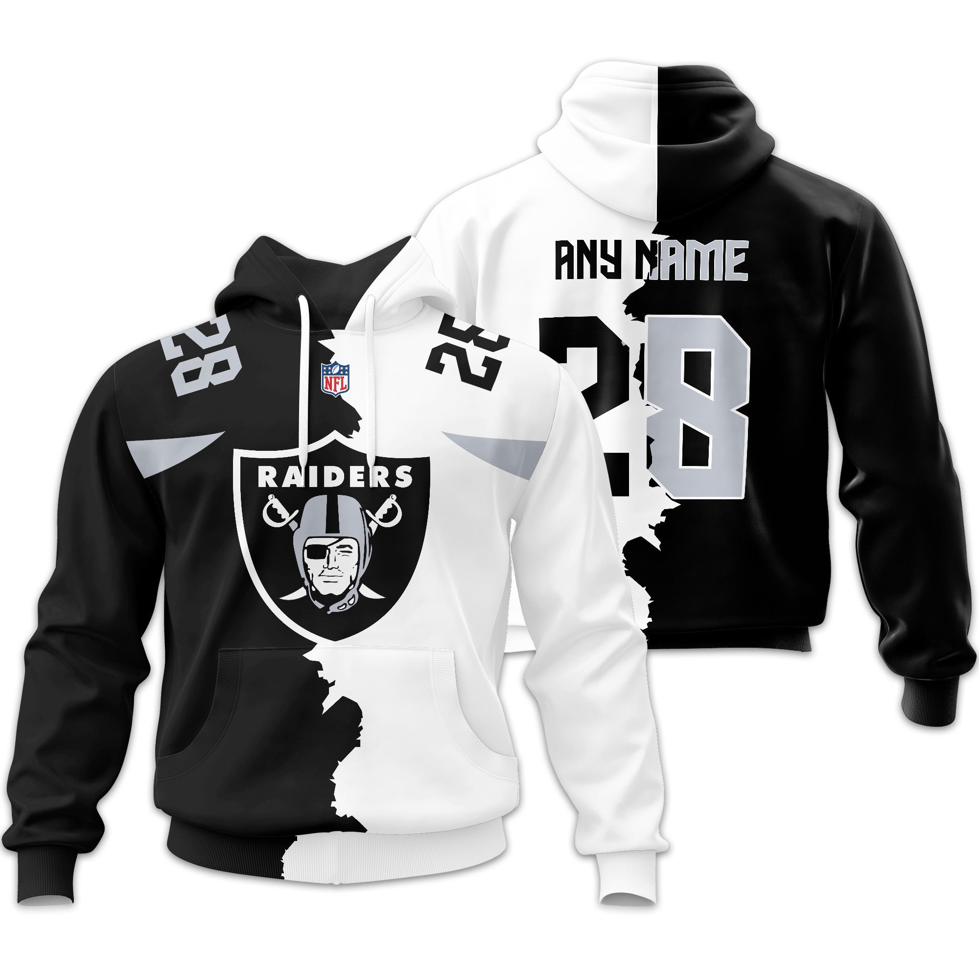 Las Vegas Raiders | Home Mix Away Hoodie