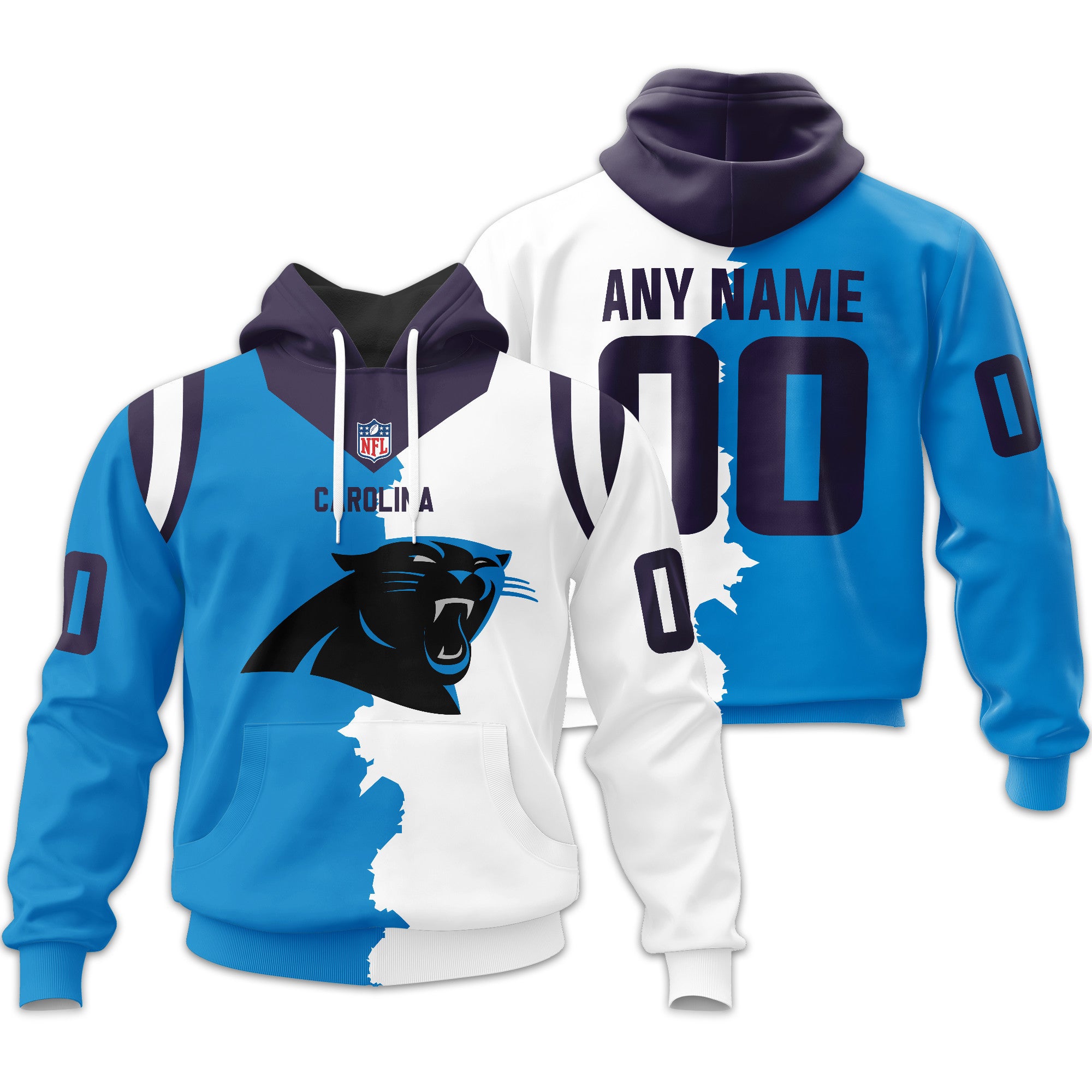 Carolina Panthers | Home Mix Away Hoodie