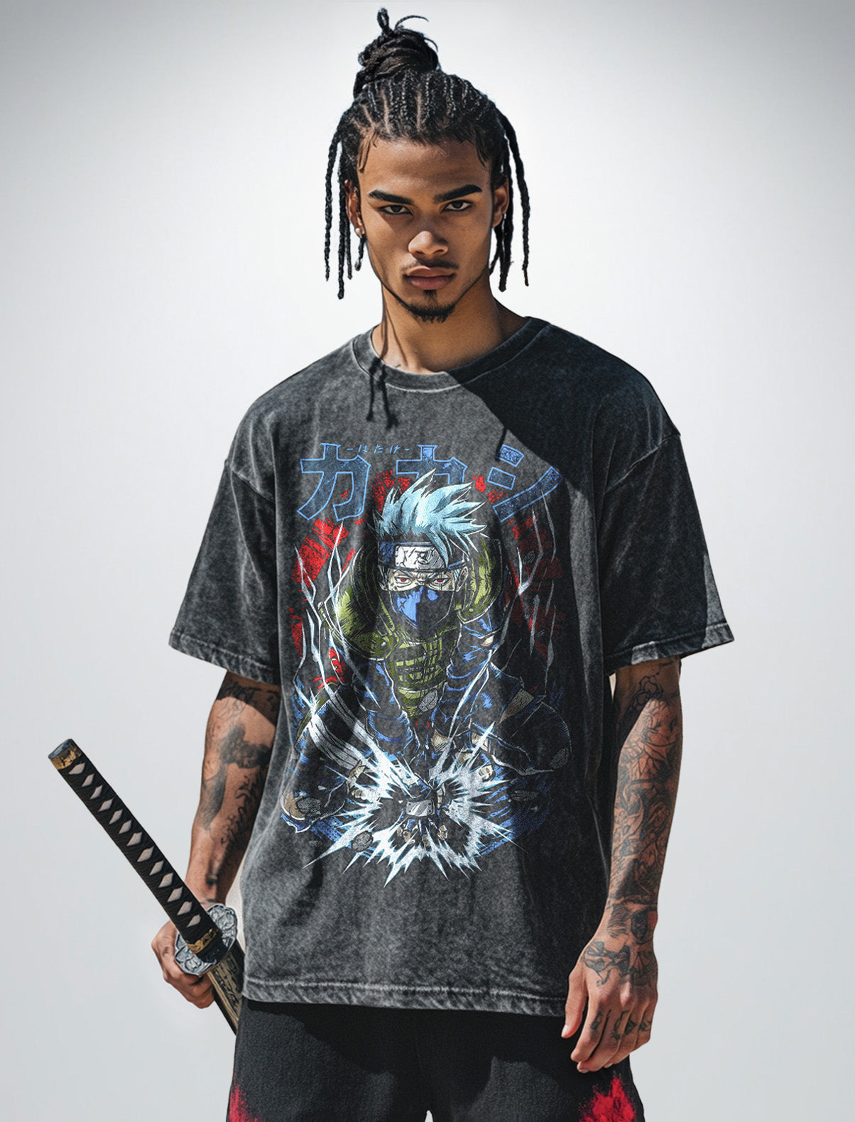 Kakashi Chidori Vintage Tee