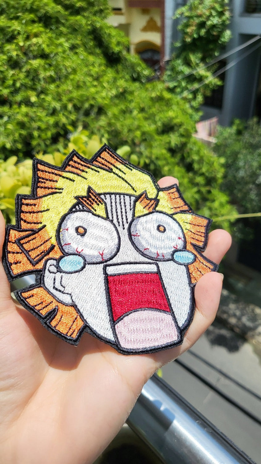 Zenitsu Demon Slayer Embroidered patches