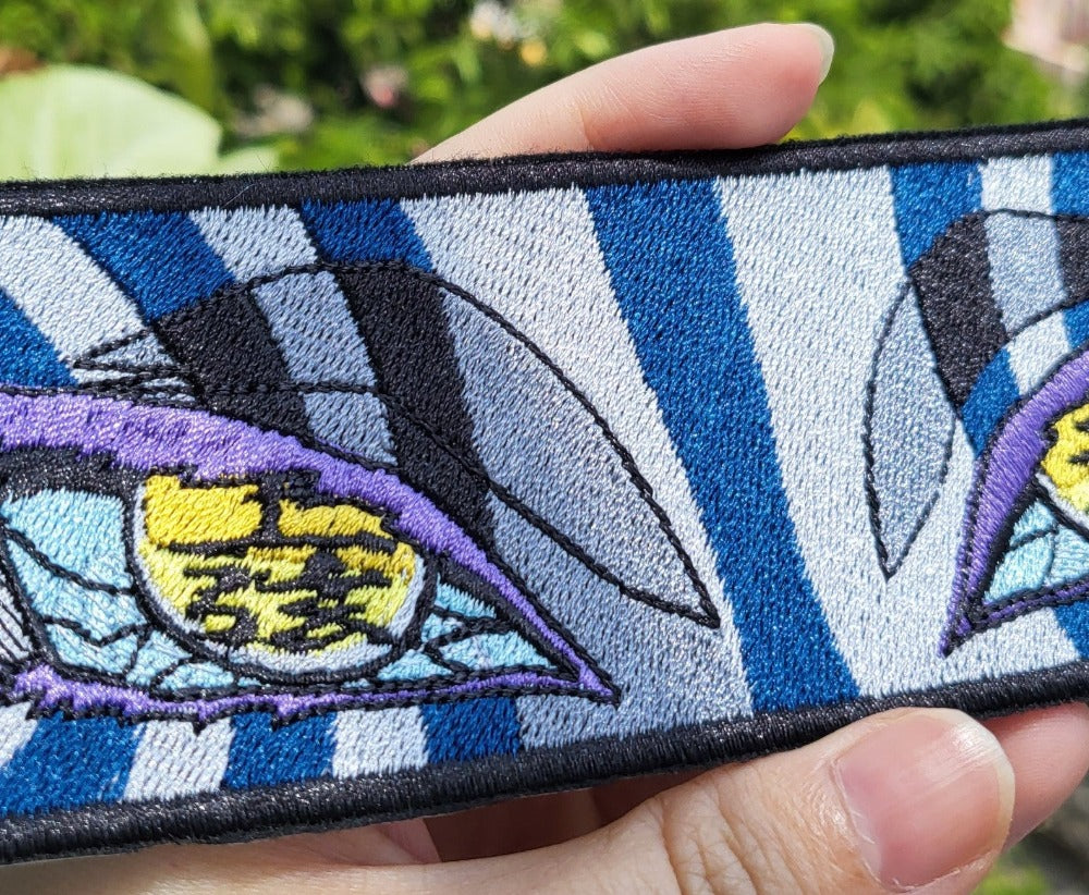 Akaza Demon Slayer Embroidered patches