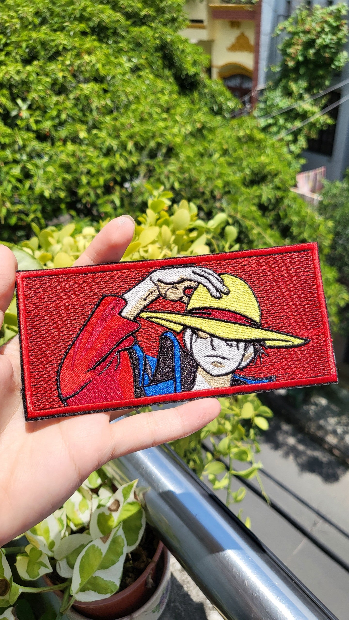 Luffy One Piece Embroidery patches