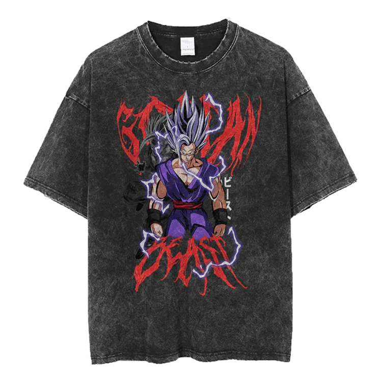 "Gohan Beast" Vintage Washed Shirt