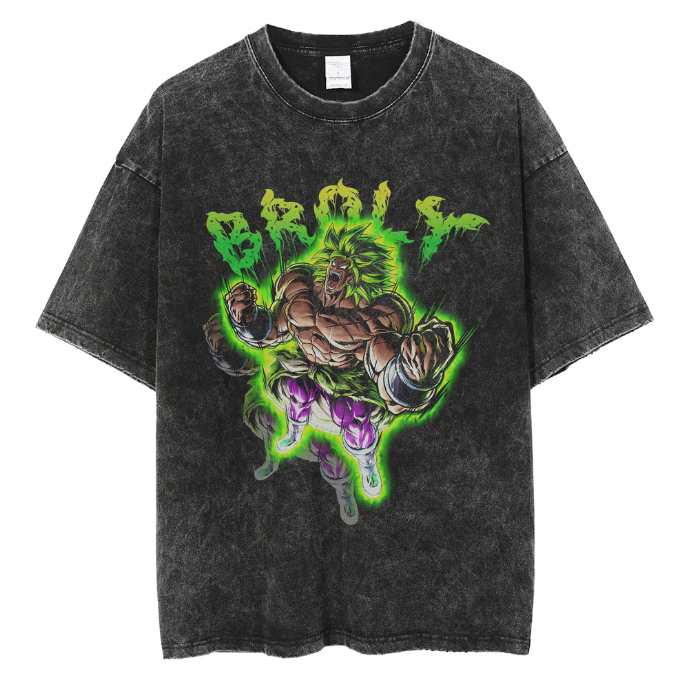 "Broly" V2 Vintage Washed Shirt