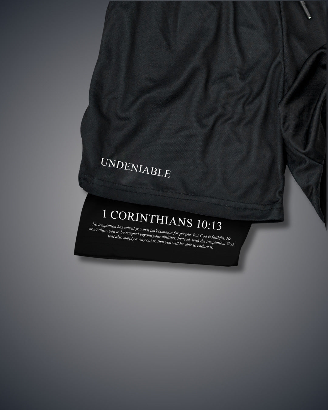 1 Corinthians 10:13 Cross Performance Shorts