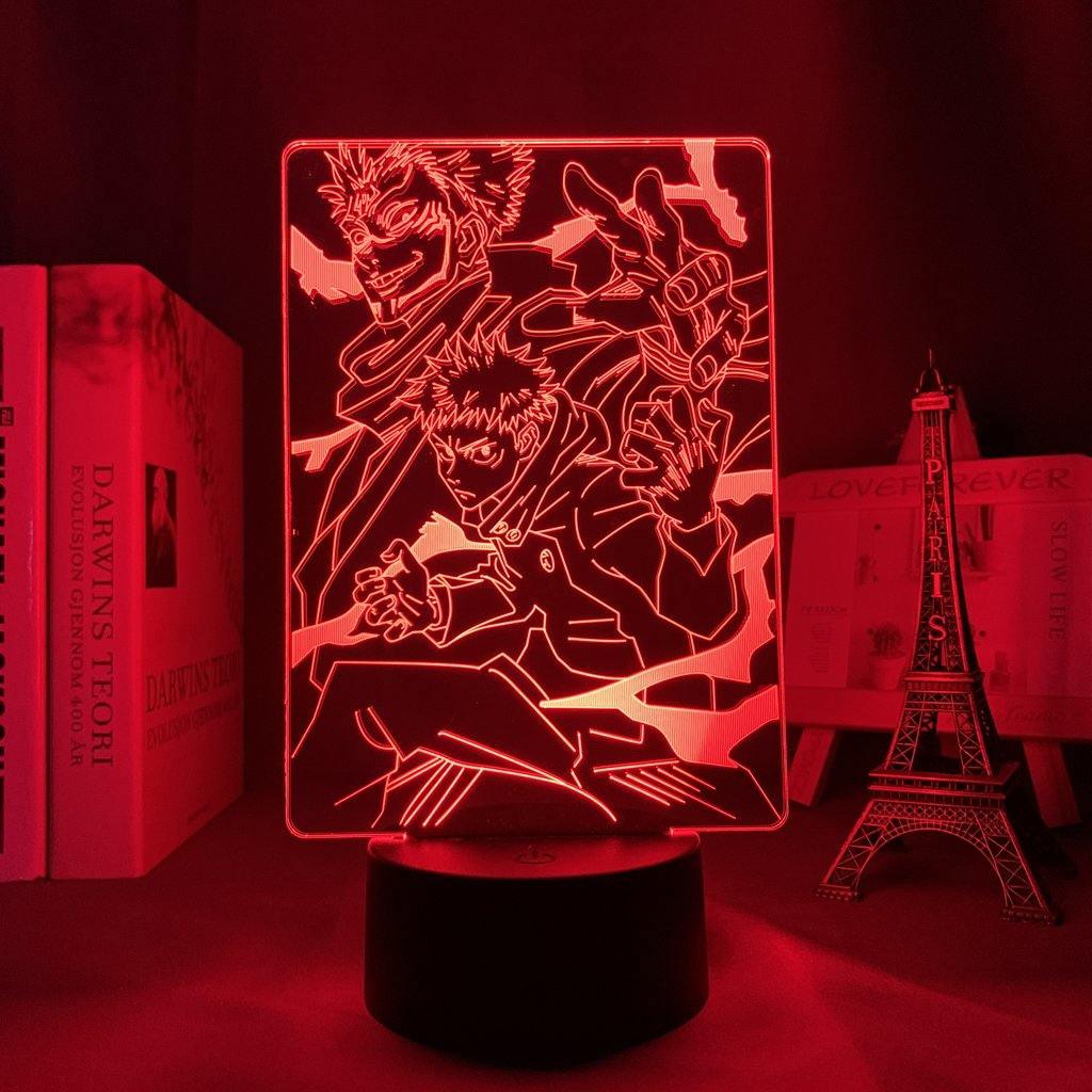 Sukuna and Yuji LED Light