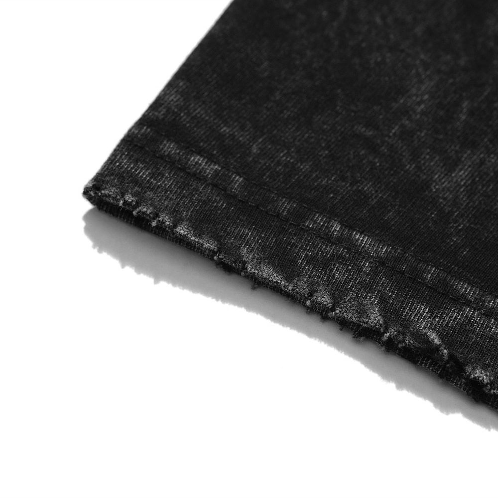 "Black" Vintage Washed Shirt