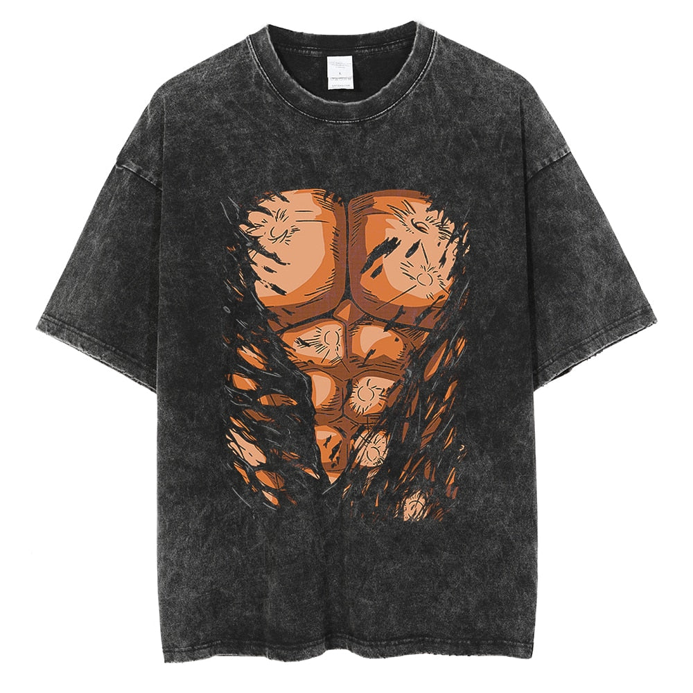 Fist Of The North Star Vintage Washed Shirt