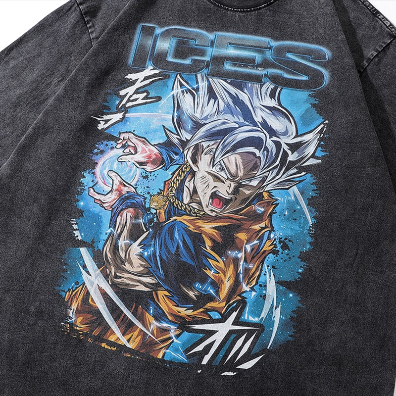 "Ices" Vintage Washed Shirt