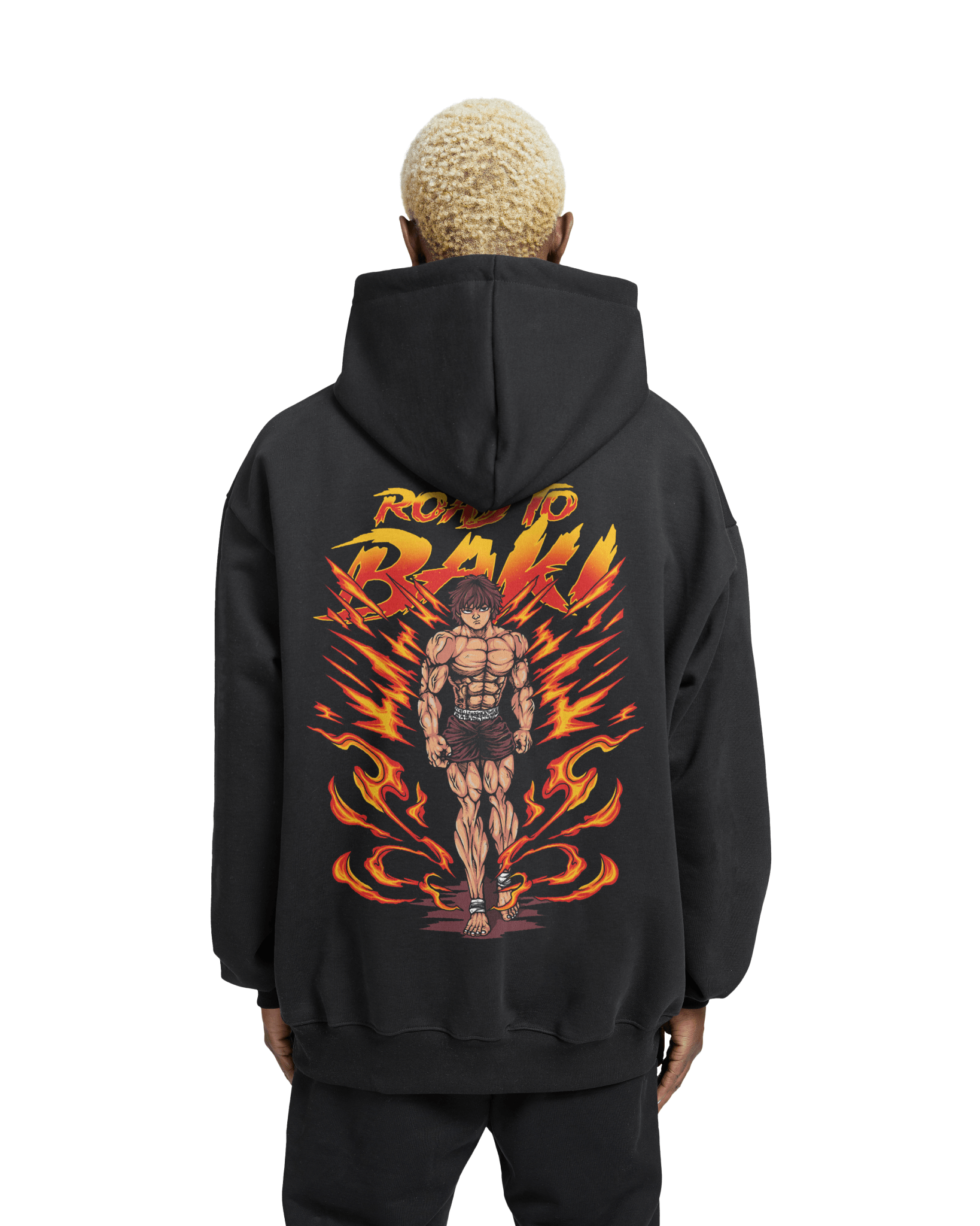 "BAKI x ROAD TO BAKI" - Heavy Oversized Hoodie