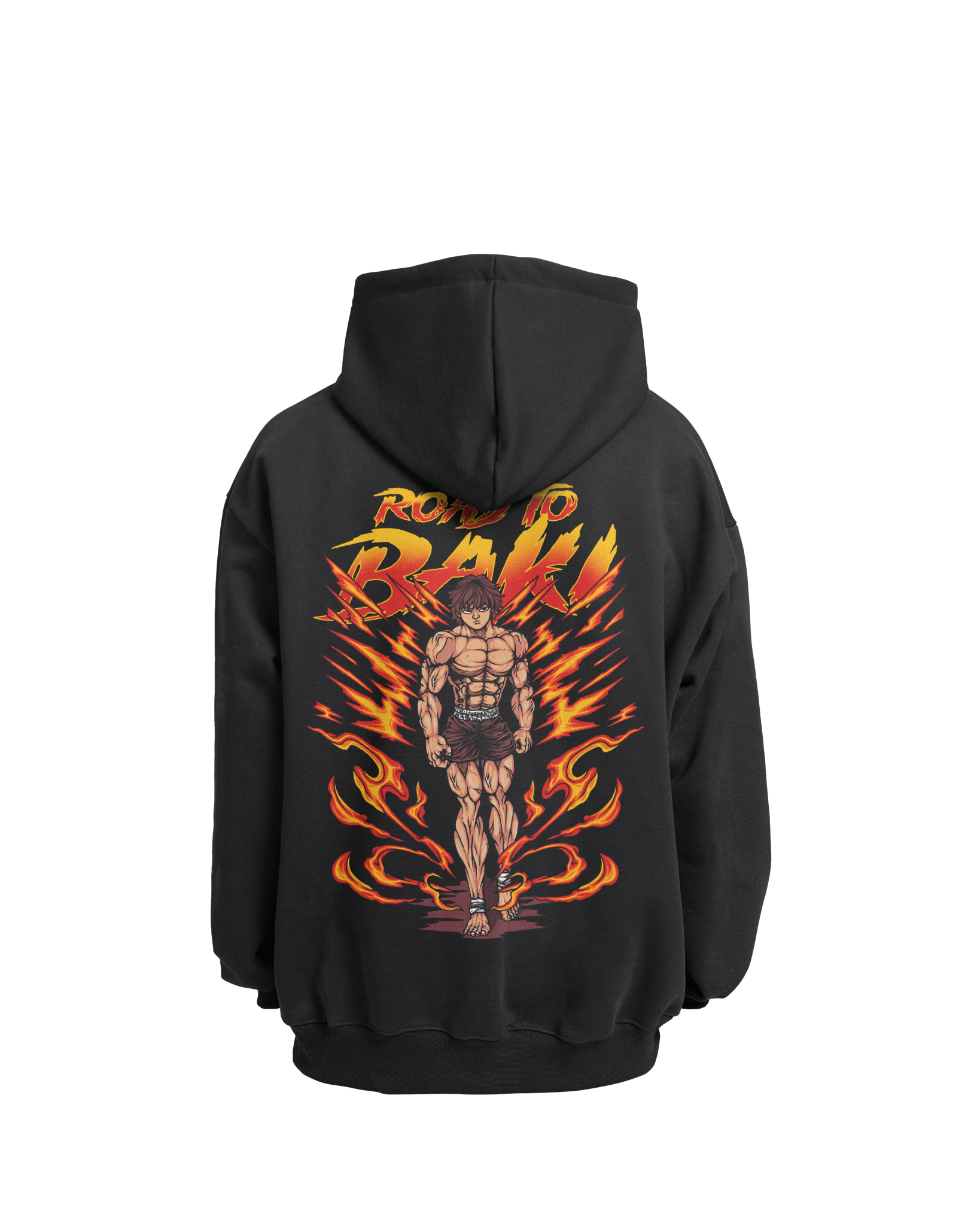 "BAKI x ROAD TO BAKI" - Heavy Oversized Hoodie