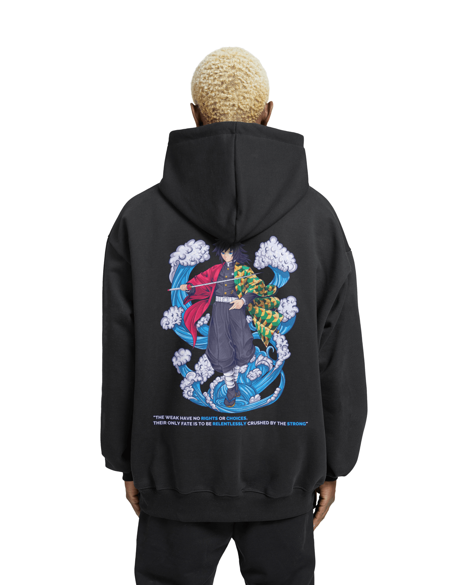 "GIYŪ TOMIOKA x THE WEAK" - Heavy Oversized Hoodie