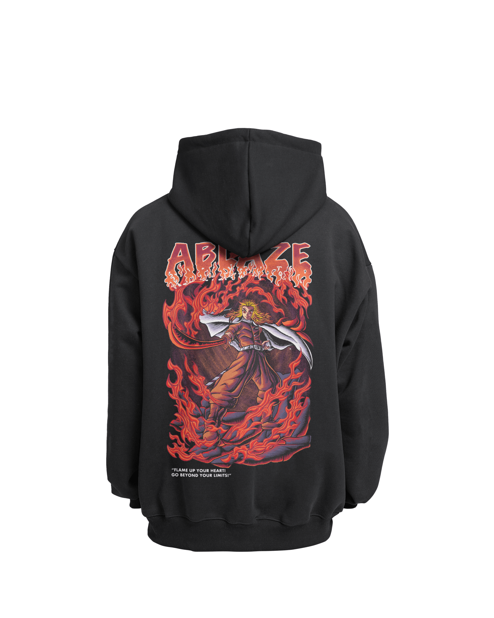 "RENGOKU x ABLAZE" - Heavy Oversized Hoodie