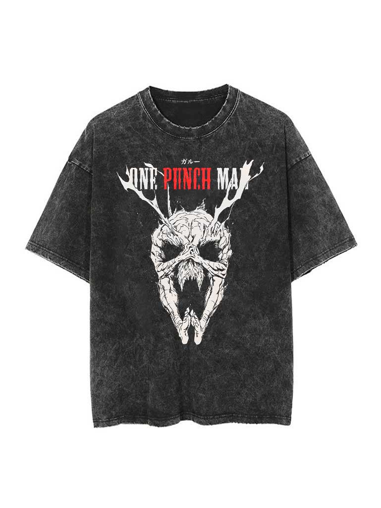 Garou Human Skull Vintage Tee