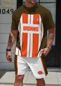 Cleveland Browns  Limited Edition Top And Shorts Two-Piece Suits