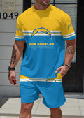 Los Angeles Chargers Limited Edition Top And Shorts Two-Piece Suits