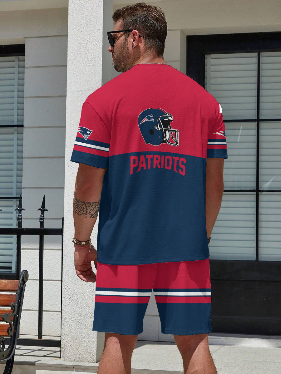 New England Patriots Limited Edition Top And Shorts Two-Piece Suits