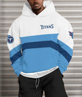 Tennessee Titans Printed Hooded Pocket Pullover Hoodie