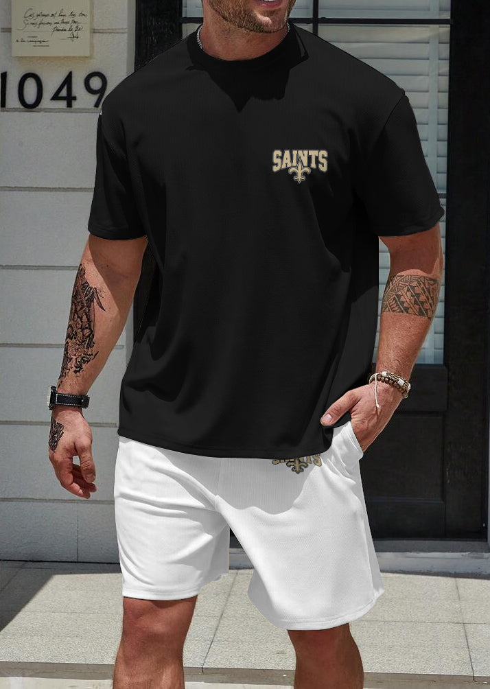 New Orleans Saints  Limited Edition Top And Shorts Two-Piece Suits