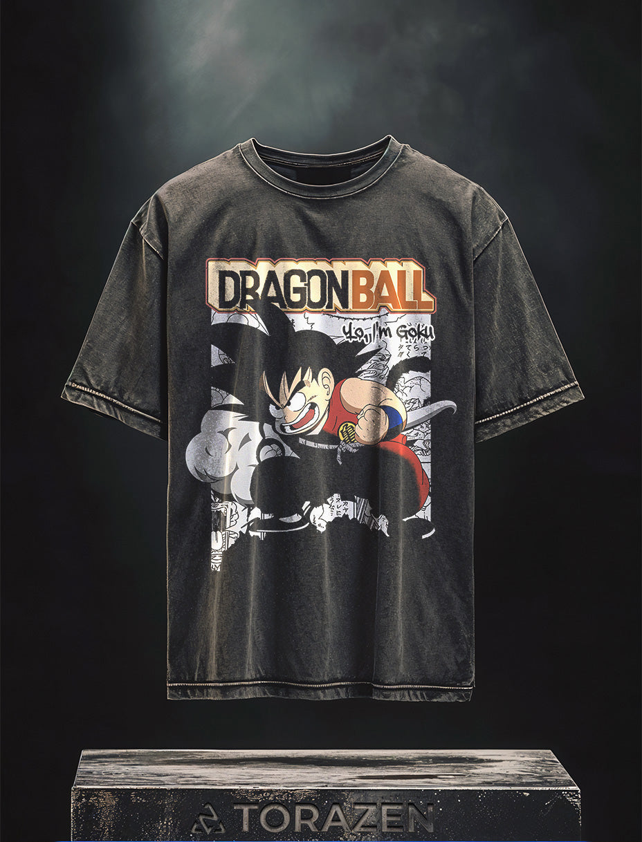 Retro DB Goku Vintage Tee