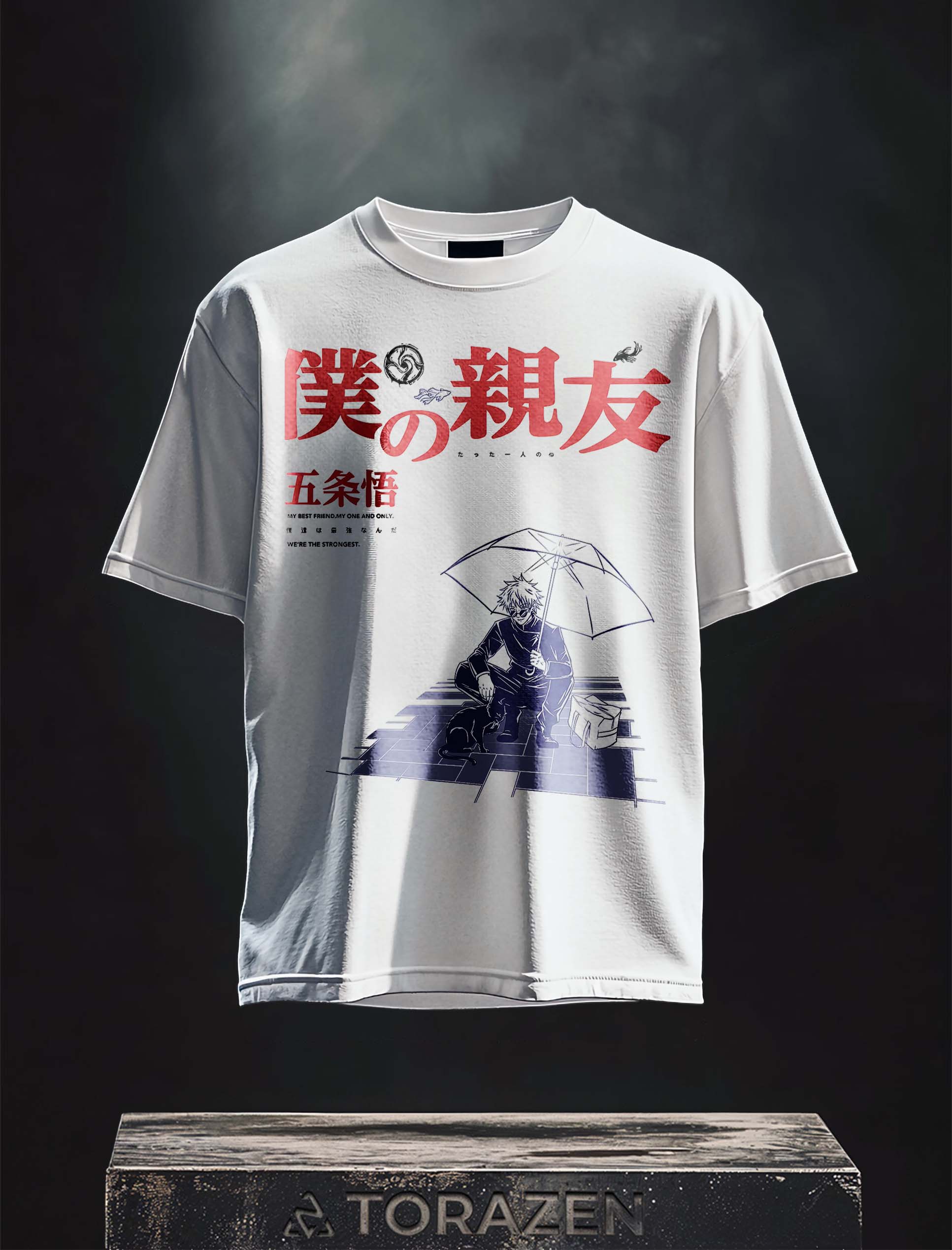 Gojo Best Friend's Curse Vintage Tee