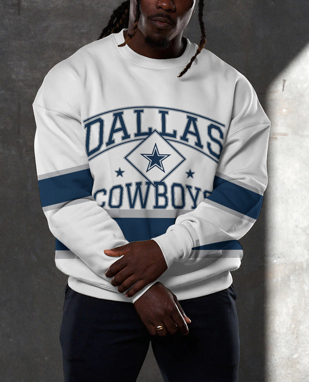 Dallas Cowboys 3D Limited Edition Crew Neck sweatshirt