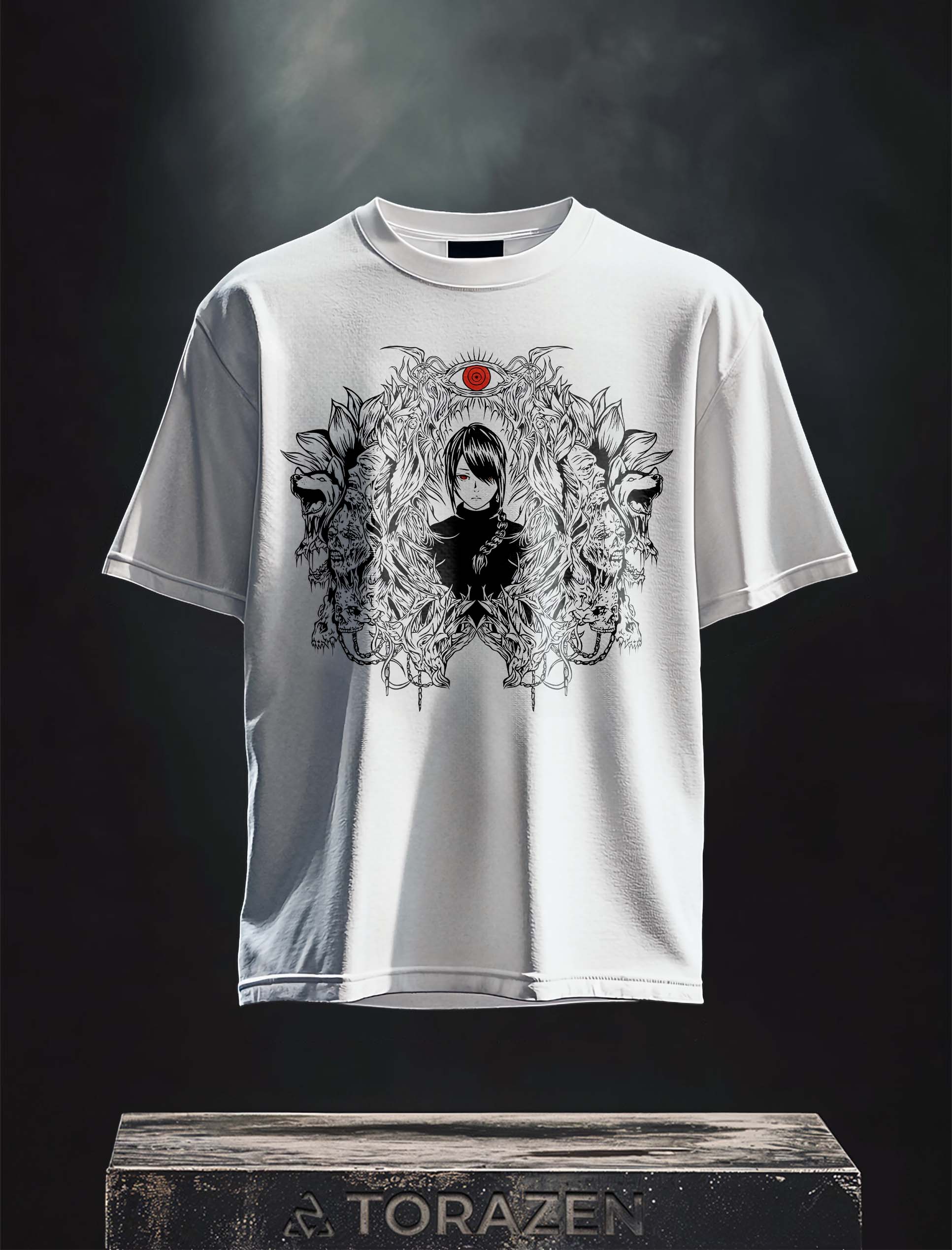 Makima Heartbound Chains Vintage Tee
