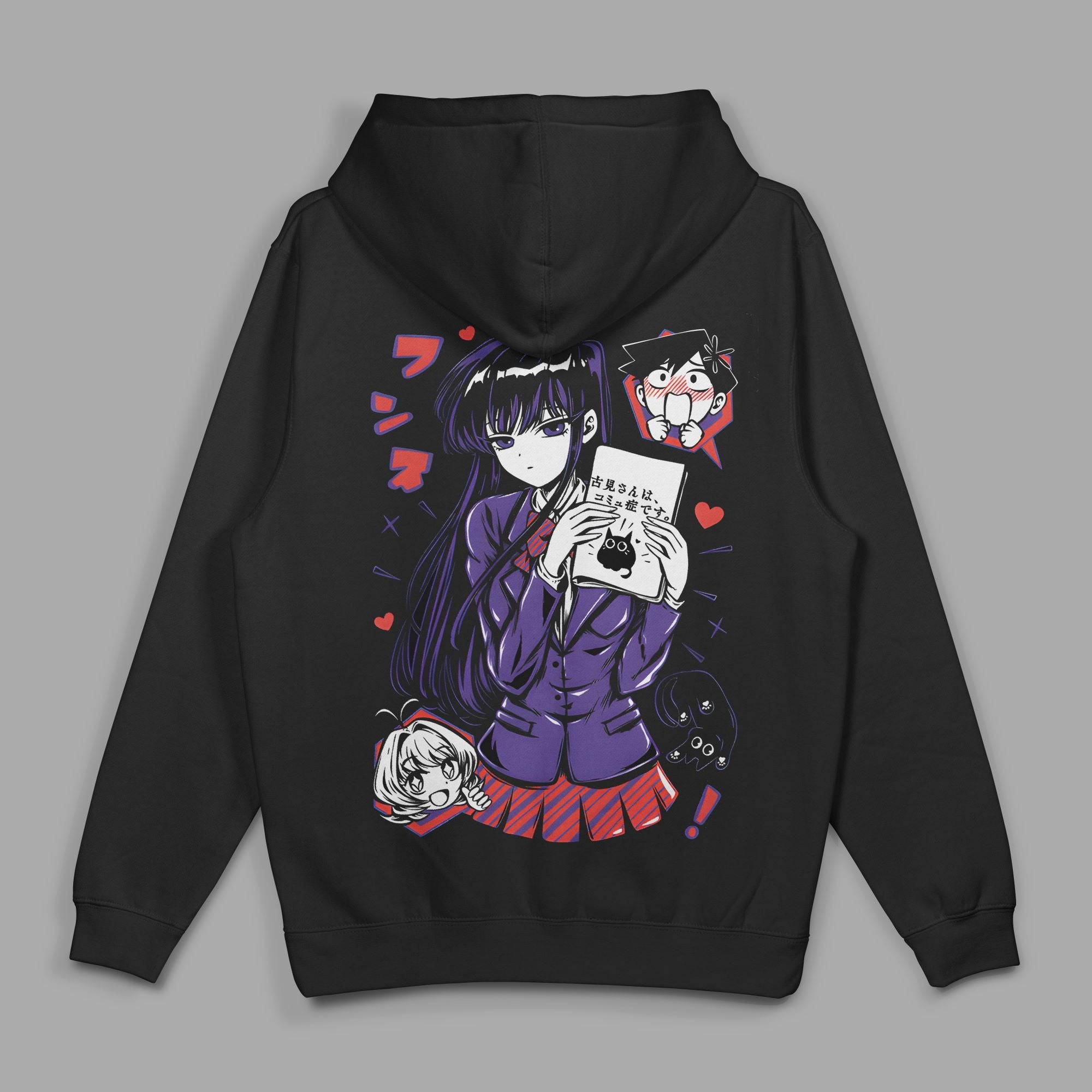 Komi Can't Commuincate Hoodie