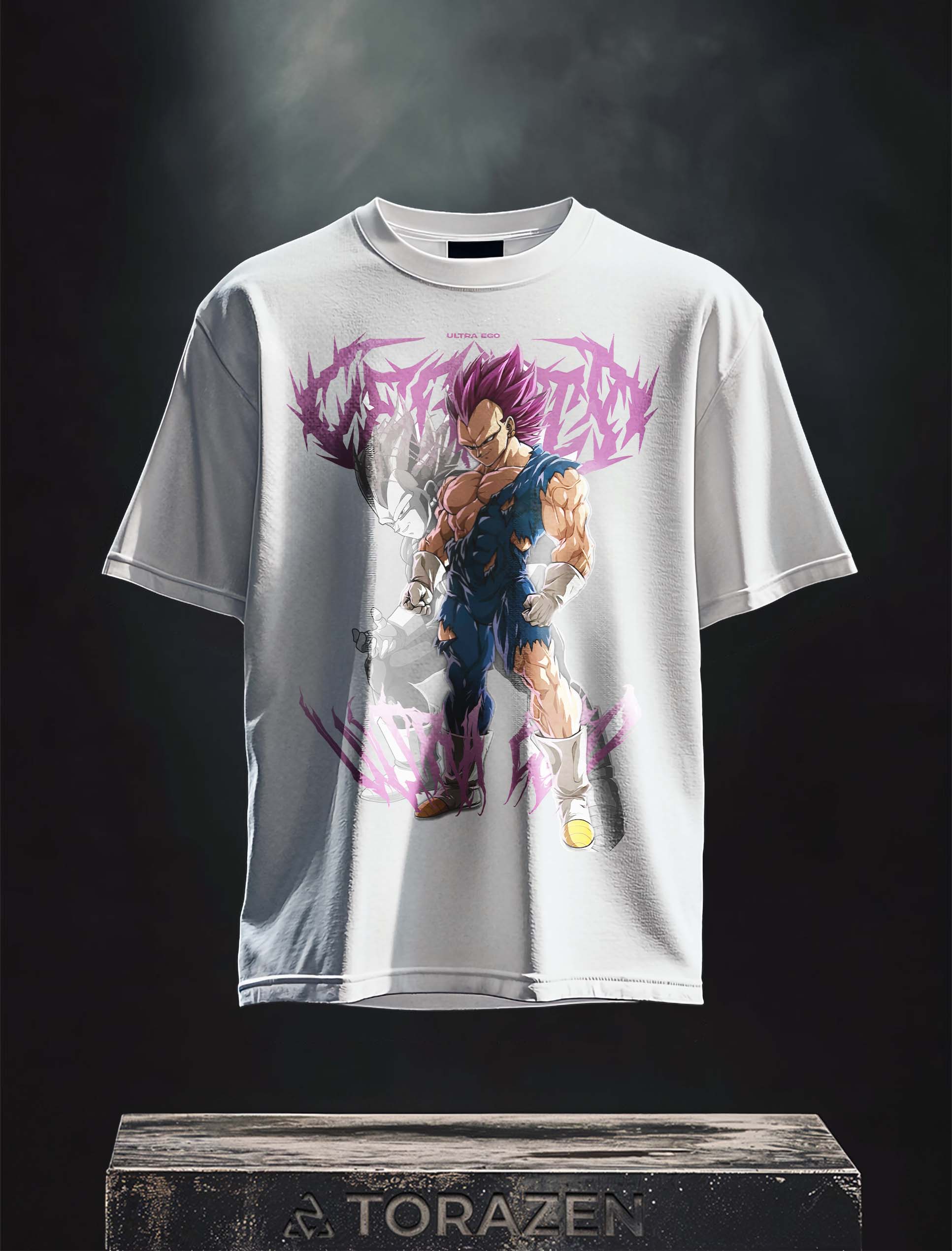 Vegeta Limitless Ego Vintage Tee