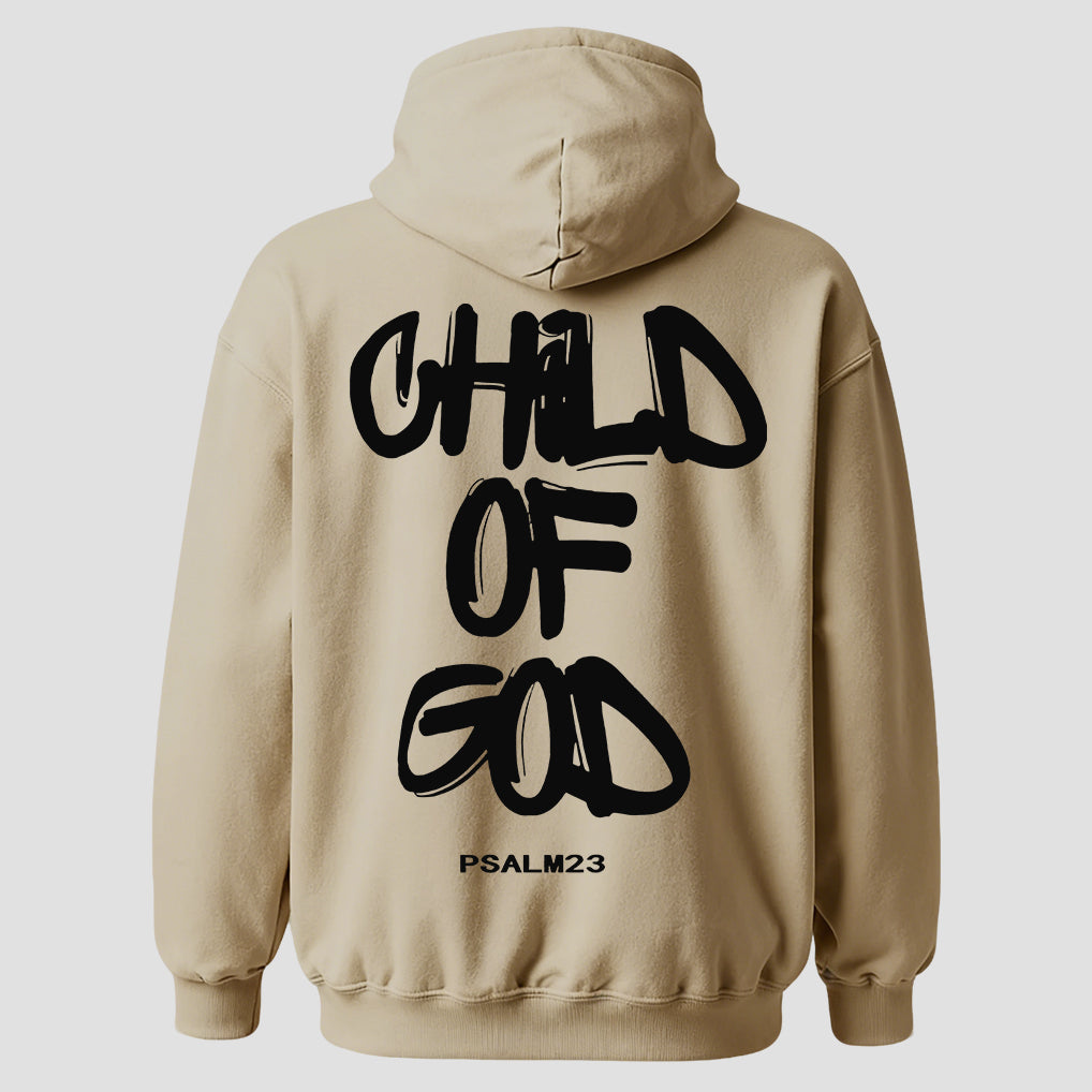Child Of God Psalm 23 Printed Men's Hoodie