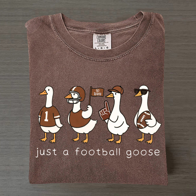 Just A Silly Goose Football T-shirt