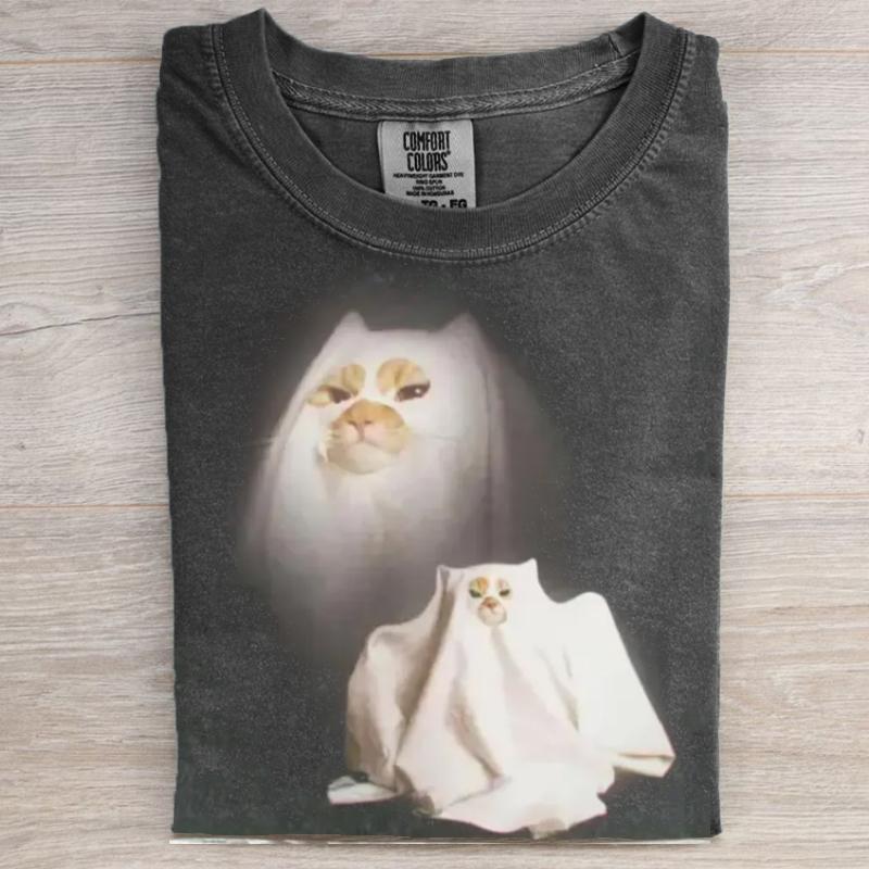 Ghost Kitten Comfort Colors T-shirt