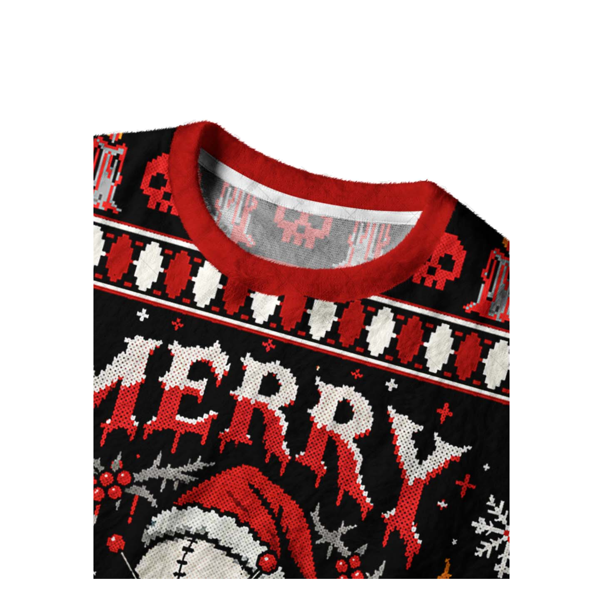 HEXMAS DOLL UGLY CHRISTMAS SWEATSHIRT — image 3