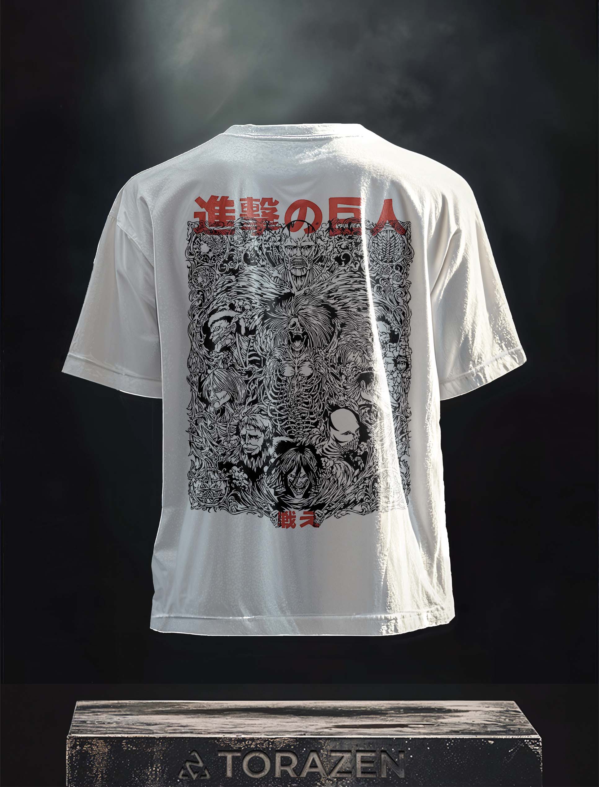 Attack on Titan: Walls Fall Vintage Tee