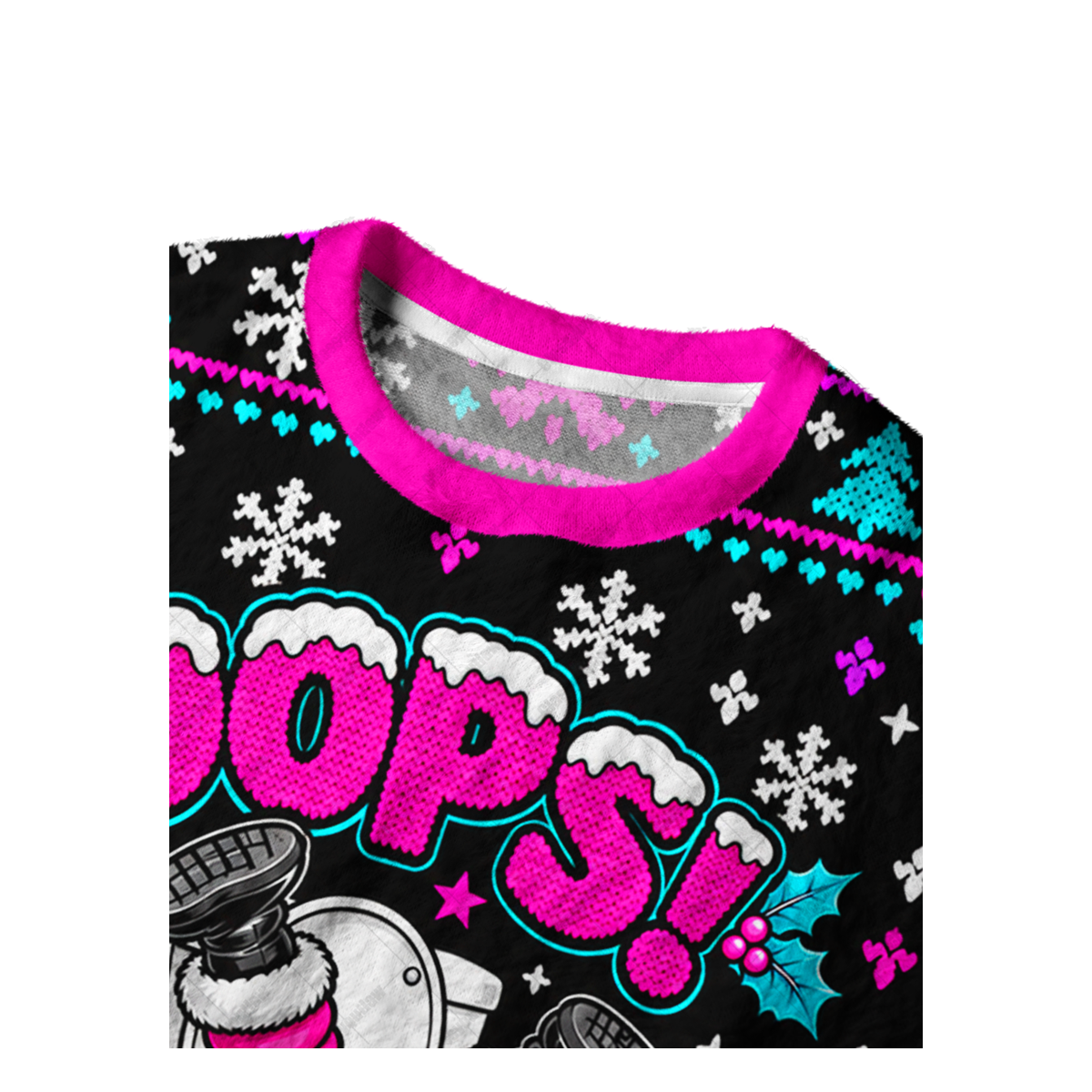 OOPS WRONG CHIMNEY UGLY CHRISTMAS SWEATSHIRT — image 3