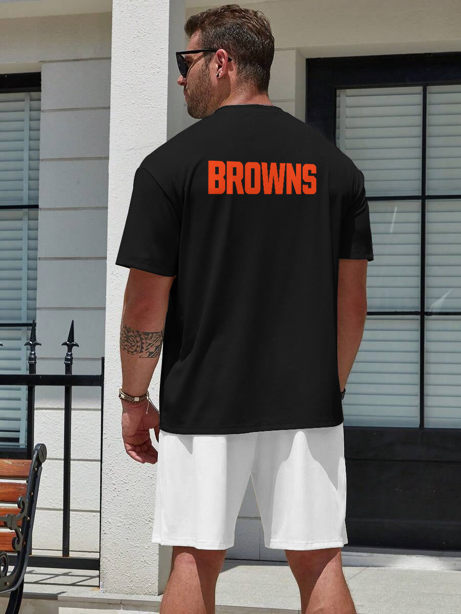 Cleveland Browns  Limited Edition Top And Shorts Two-Piece Suits