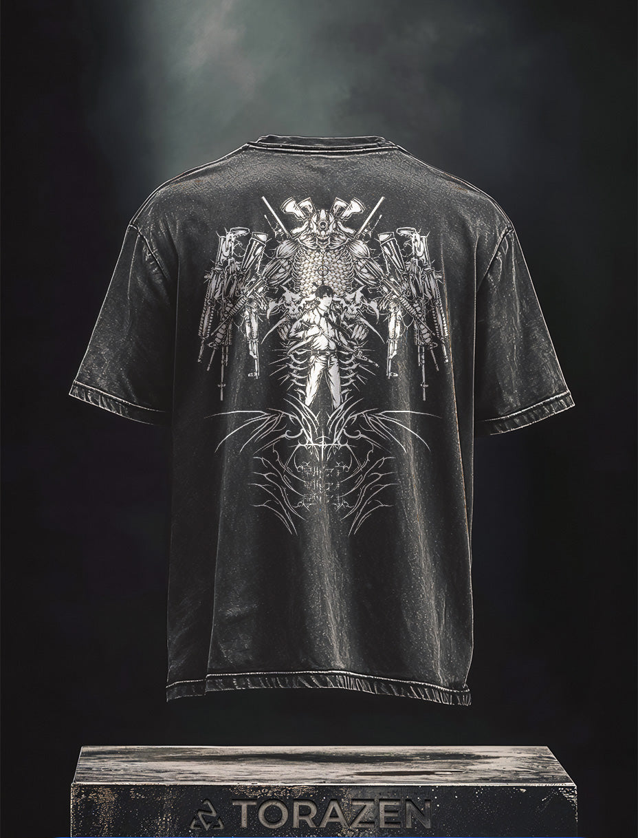 Aki Cursed Resolve Vintage Tee