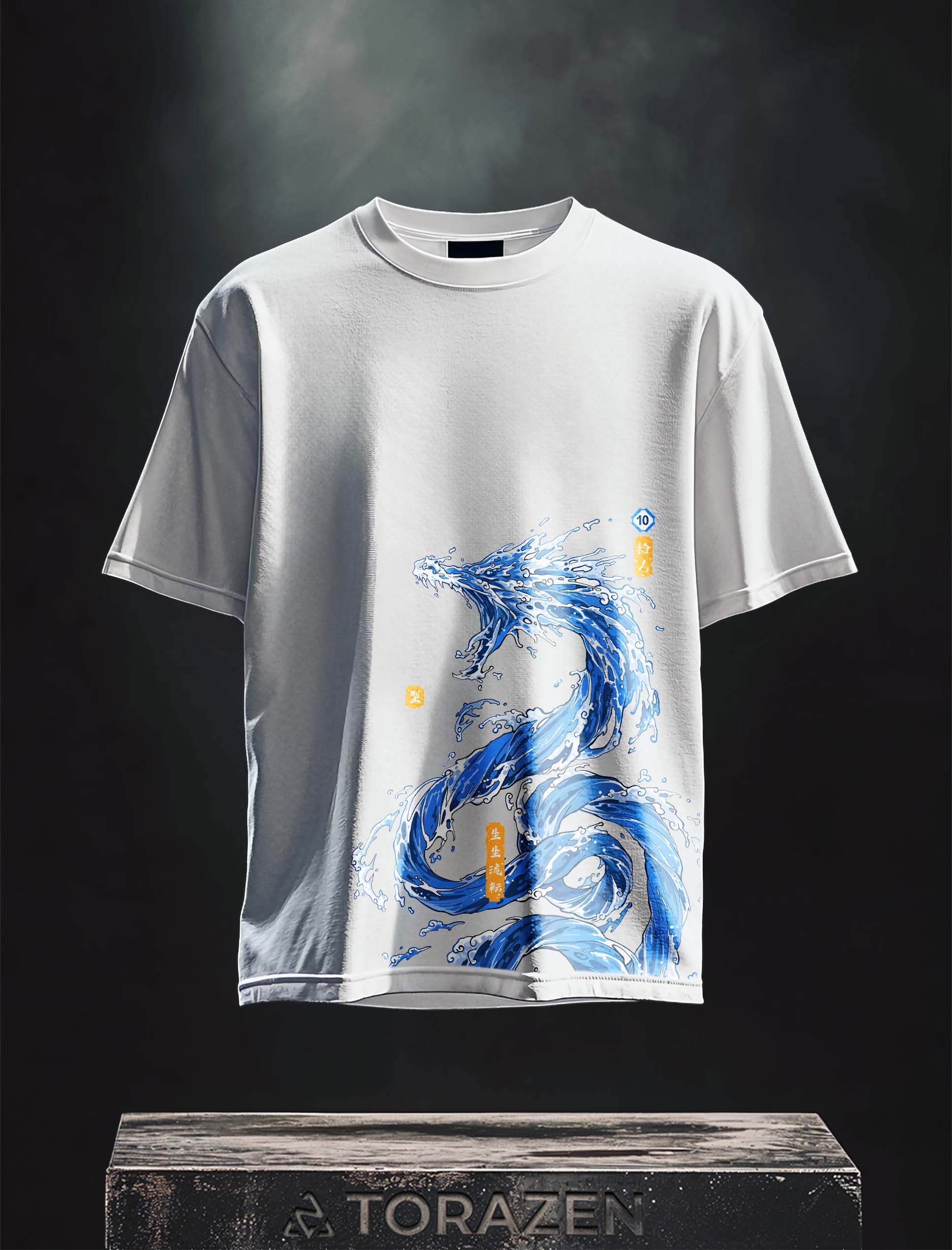 Water Dragon Fury Vintage Tee
